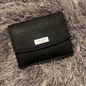 Black Kate Spade Card Holder/ Wallet